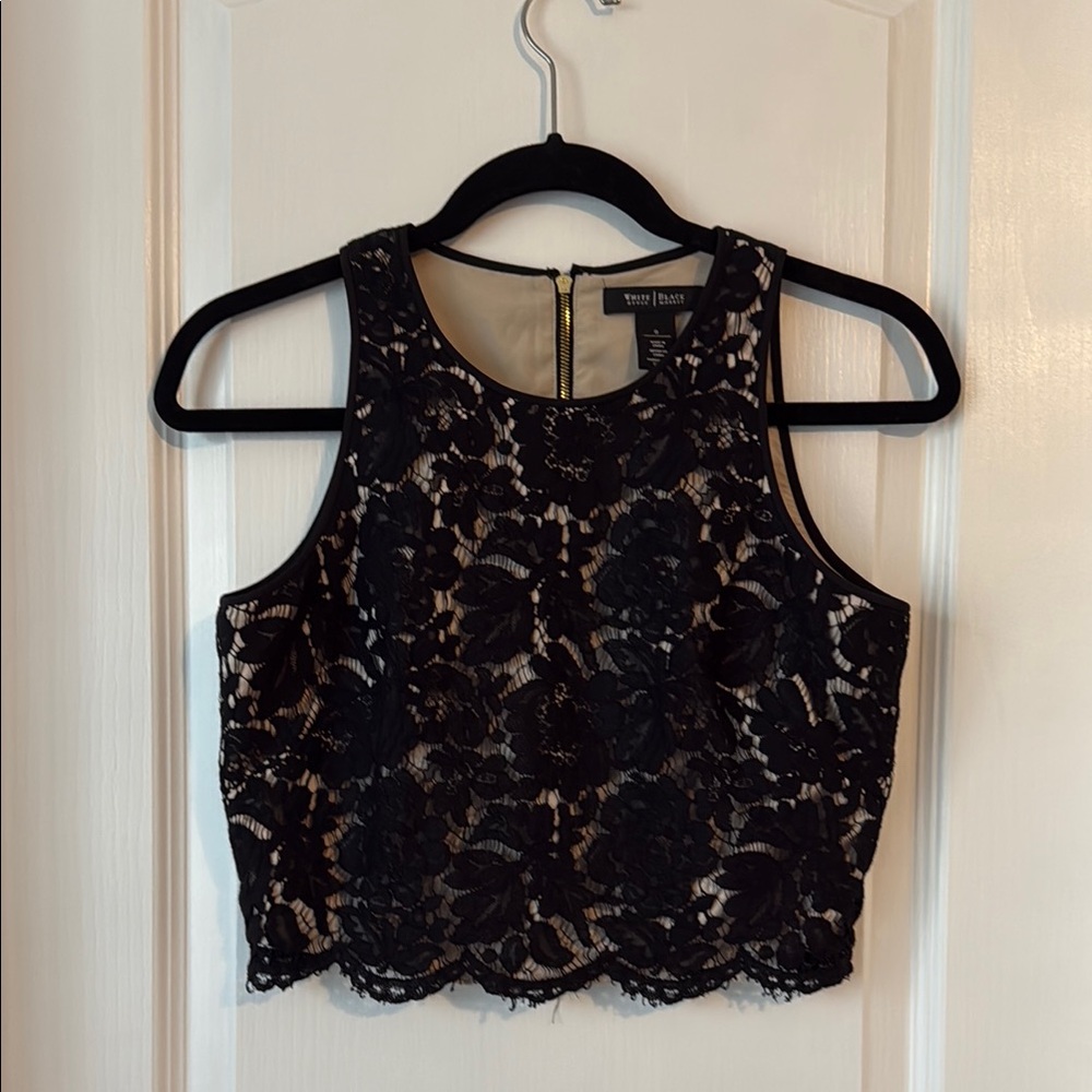 White House black market Crop Tank Top